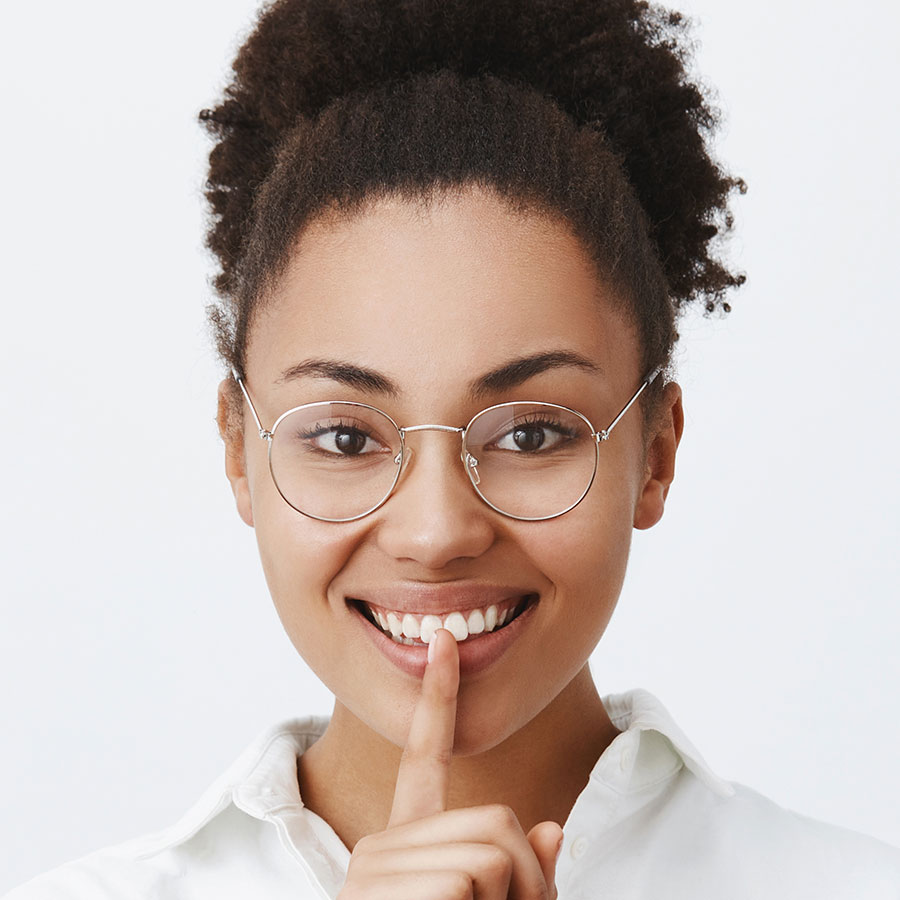 Can You Keep Secrets Joyful Thrilled African Ameri ENXLA9T